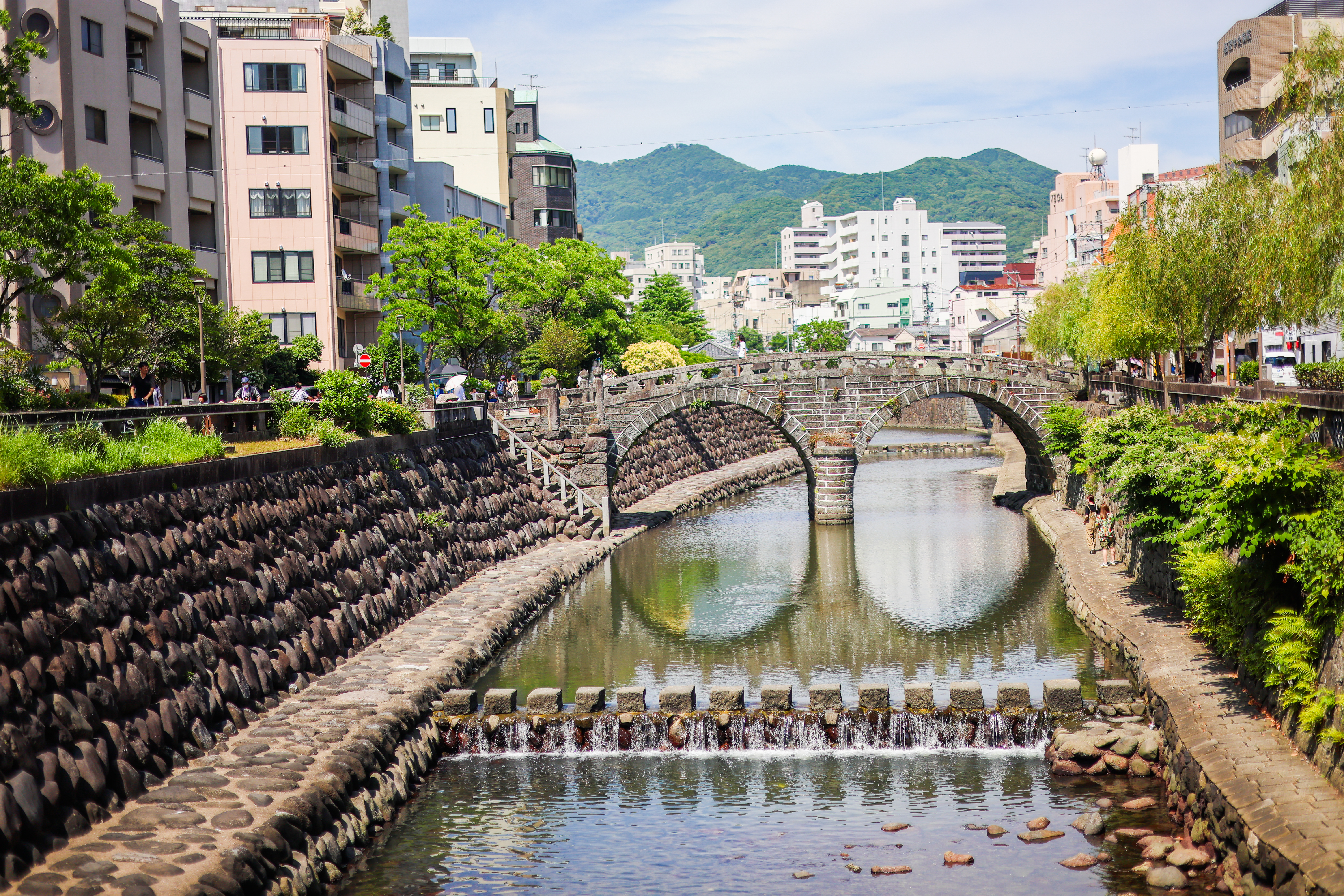 the global view 長崎 周邊景點 眼鏡橋