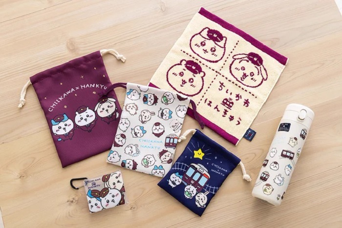 吉伊卡哇×阪急電車周邊