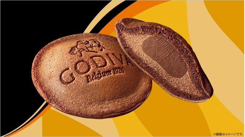 LAWSON_Uchi Café _GODIVA_松露巧克力銅鑼燒_どらもっち ドゥーブルショコラ