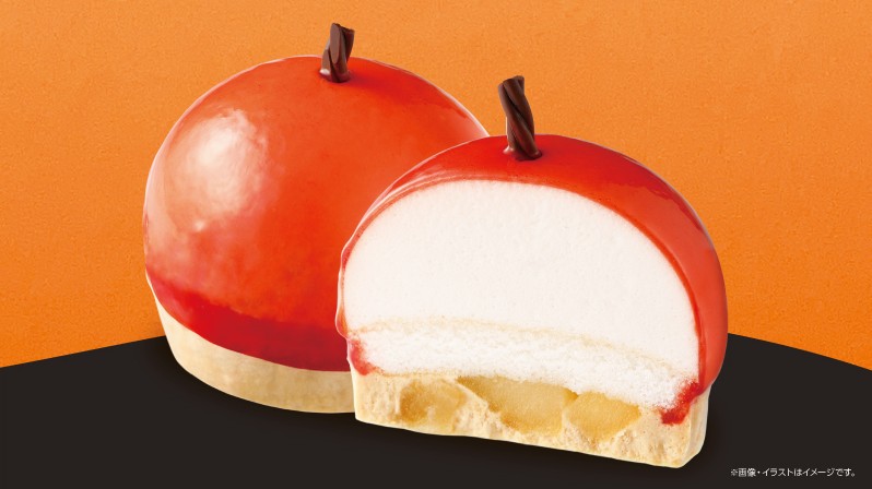 LAWSON_Uchi Café _秋季甜點第二彈_蘋果慕斯