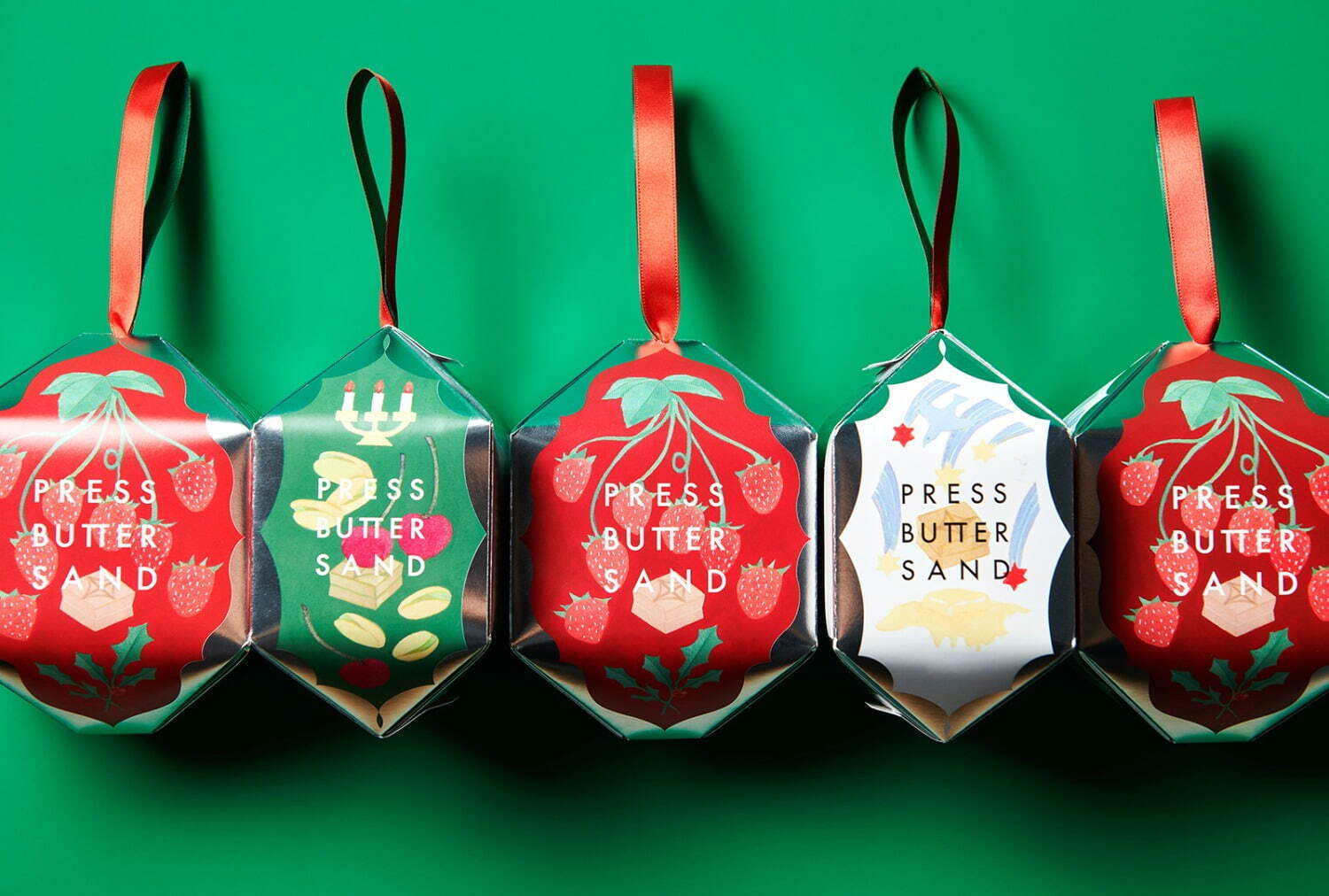 PRESS BUTTER SAND 耶誕限定包裝