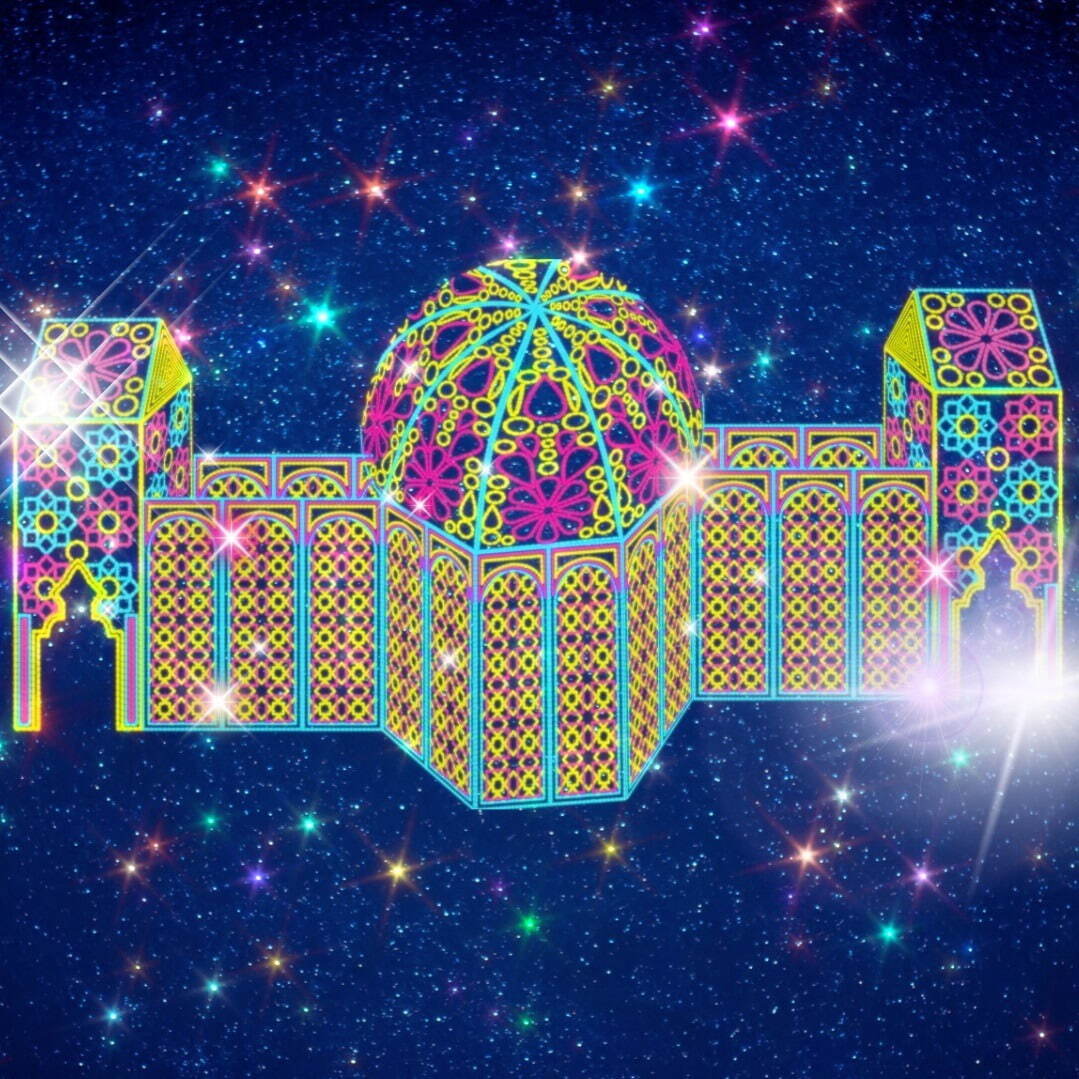 神戶燈會 ~SECRET GARDEN~_神戸イルミナージュ ~シークレットガーデン~_阿拉伯皇宮