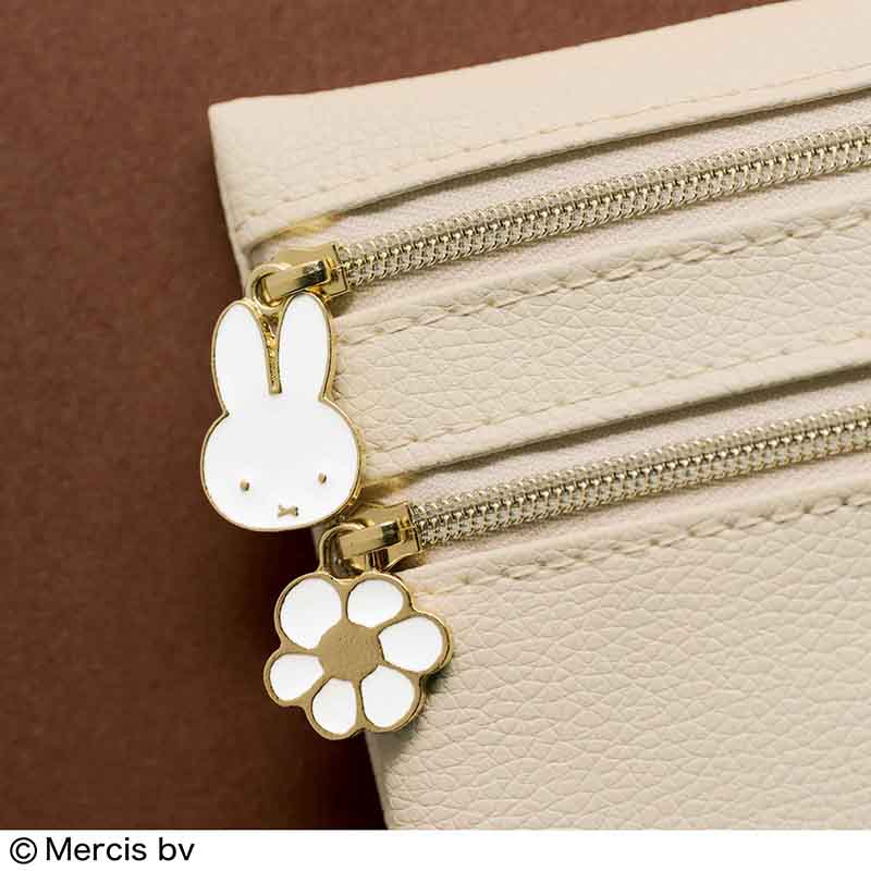 米飛兔雙拉鍊收納包拉鍊頭