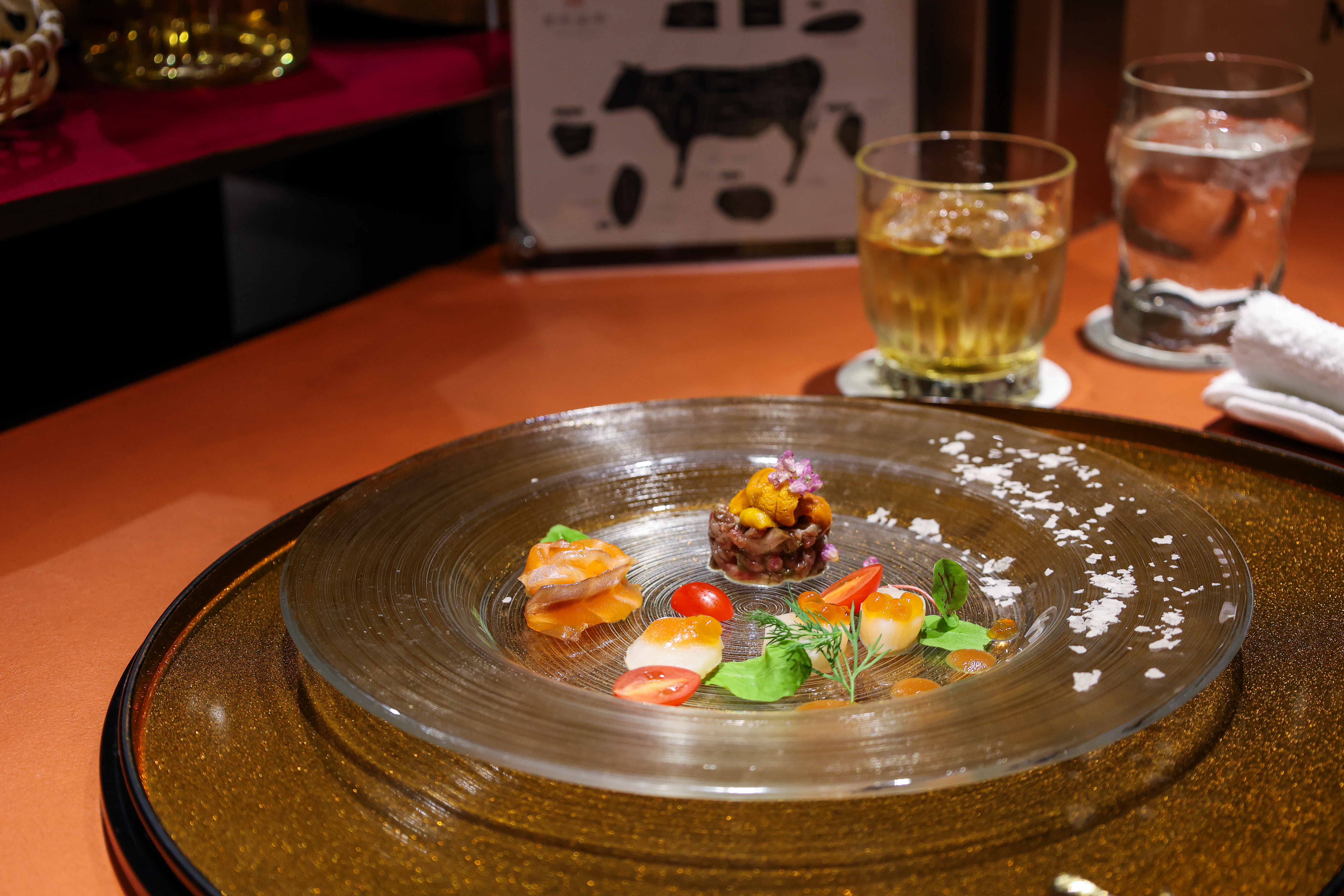 宮崎尾崎牛鐵板燒 吟 前菜