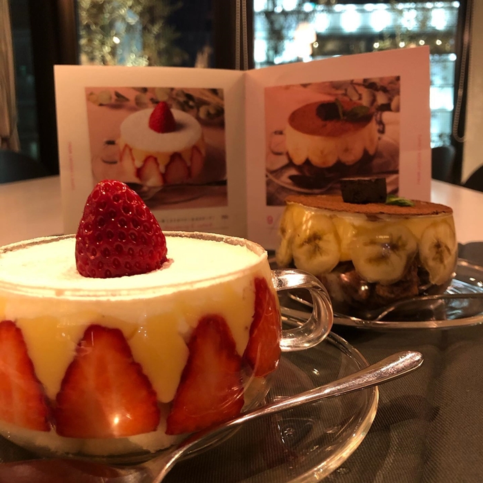 草莓卡士達蛋糕杯