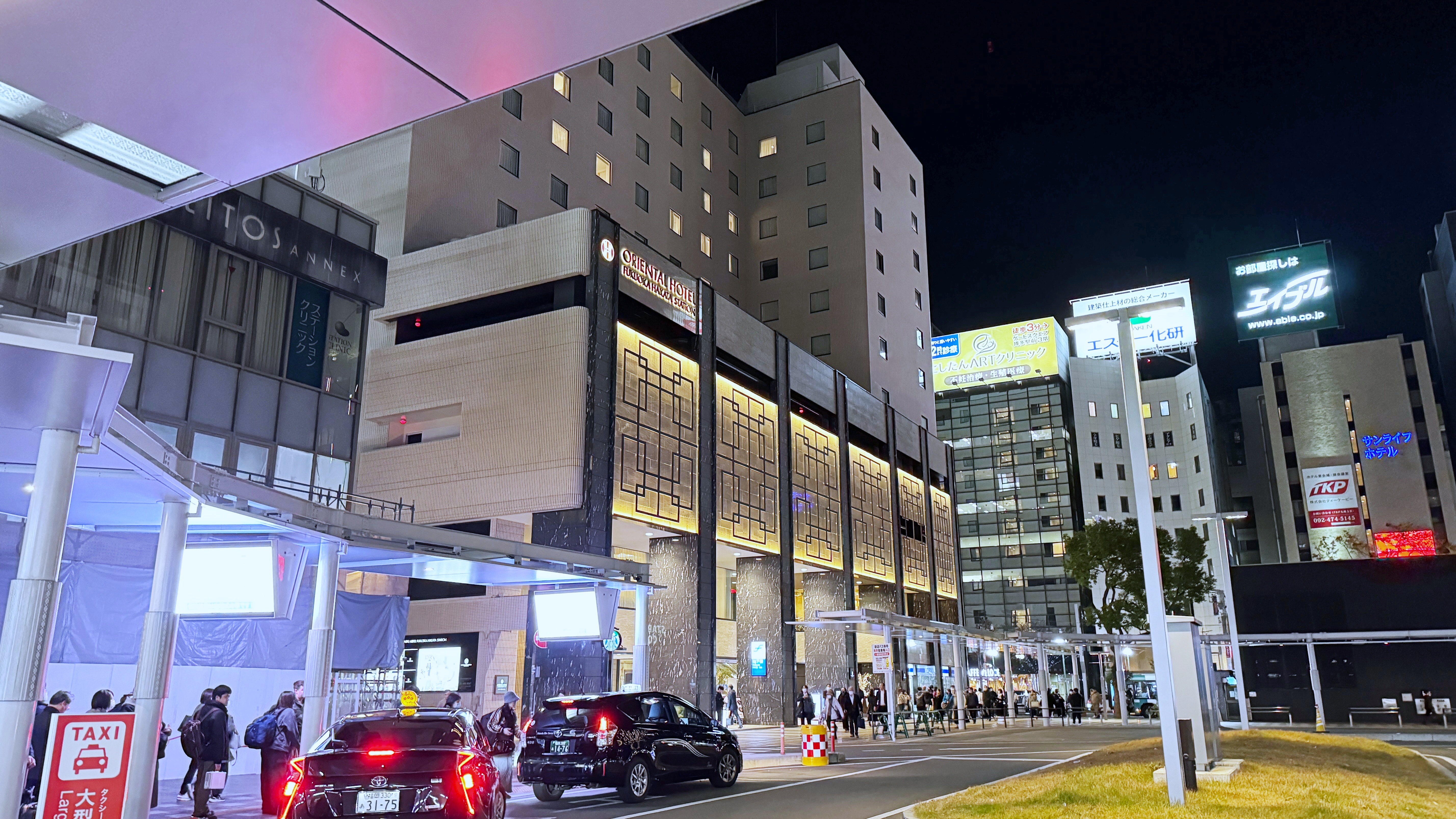 ORIENTAL HOTEL FUKUOKA HAKATA STATION_飯店大門外觀