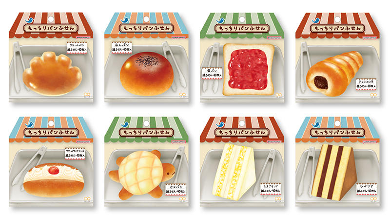 麵包造型便條紙