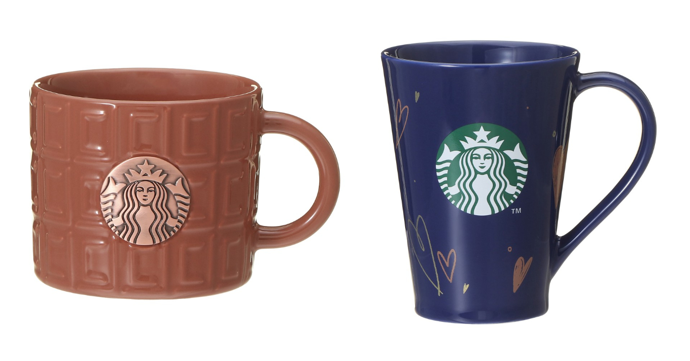日本星巴克_情人節_商品_バレンタイン 2024 マグチョコレートバー_情人節 2024 巧克力馬克杯_バレンタイン 2024マグネイビー_情人節 2024 海軍藍馬克杯