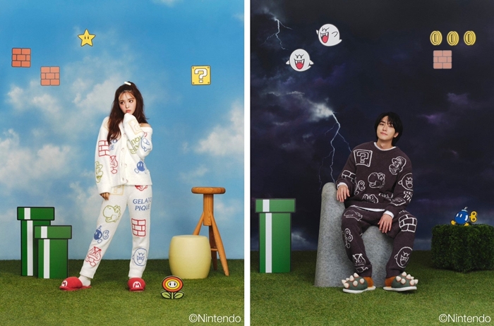 Baby Maco印花開襟衫&長褲