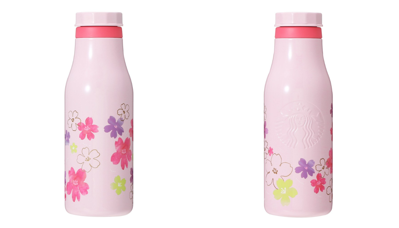 日本星巴克櫻花季_SAKURA2024 ステンレスロゴボトルベビーピンク/SAKURA2024 不鏽鋼瓶 LOGO 嬰兒粉