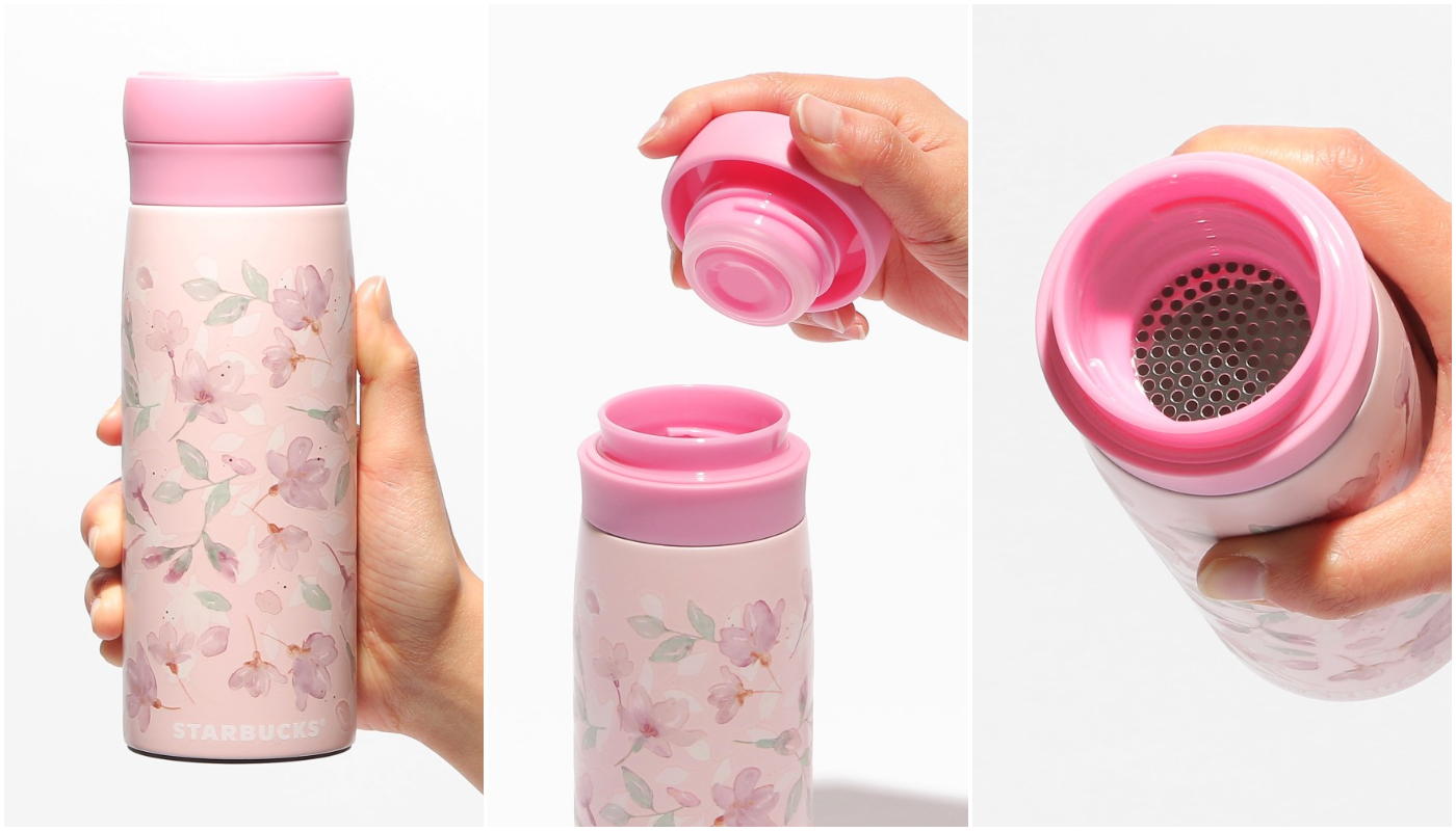 日本星巴克櫻花季_SAKURA2024 ステンレスボトルナチュラル_不鏽鋼隨身瓶 Natural