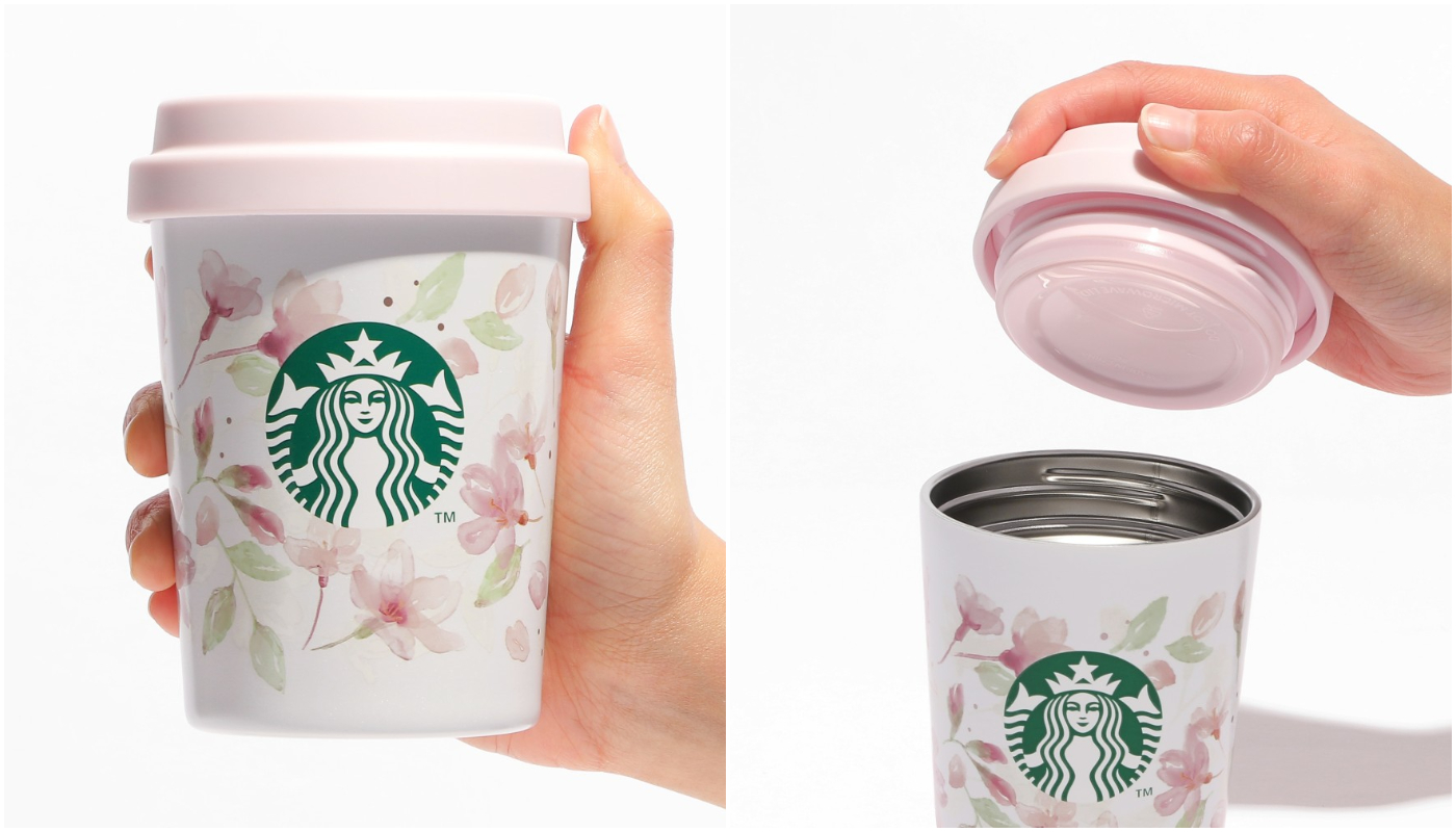 日本星巴克櫻花季_SAKURA2024 ステンレスボトルナチュラル_不鏽鋼隨身瓶 Natural