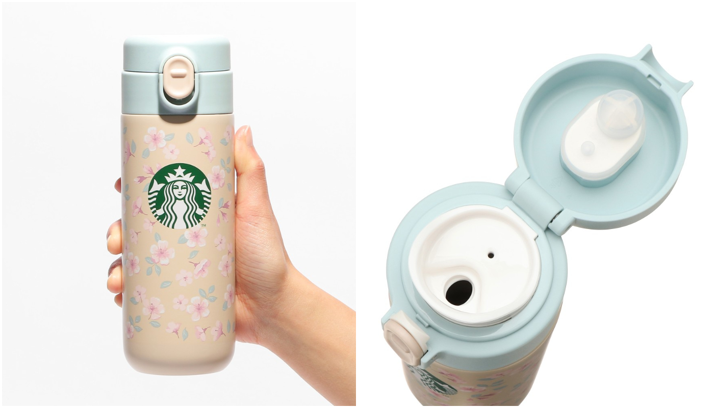日本星巴克_櫻花季_SAKURA2024 ステンレスボトルフローラル_SAKURA2024 不鏽鋼瓶花瓶