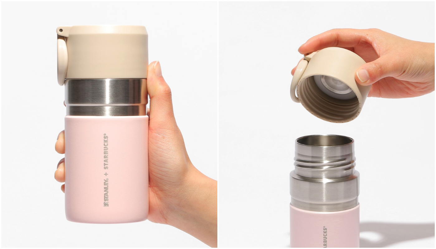 日本星巴克_櫻花季_ ンレスボトル STANLEY ピンク_不鏽鋼瓶 STANLEY 粉色