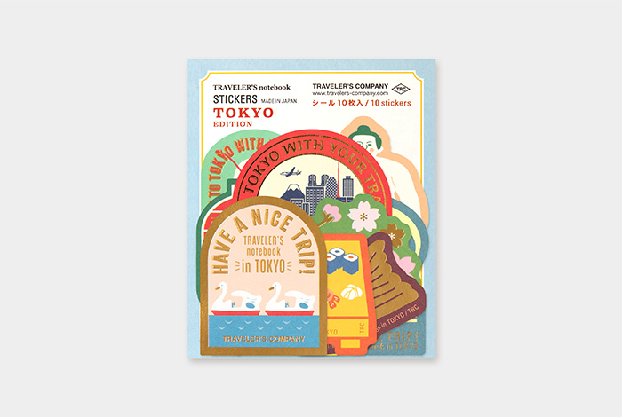 TRAVELER’S notebook_STICKER SET TOKYO