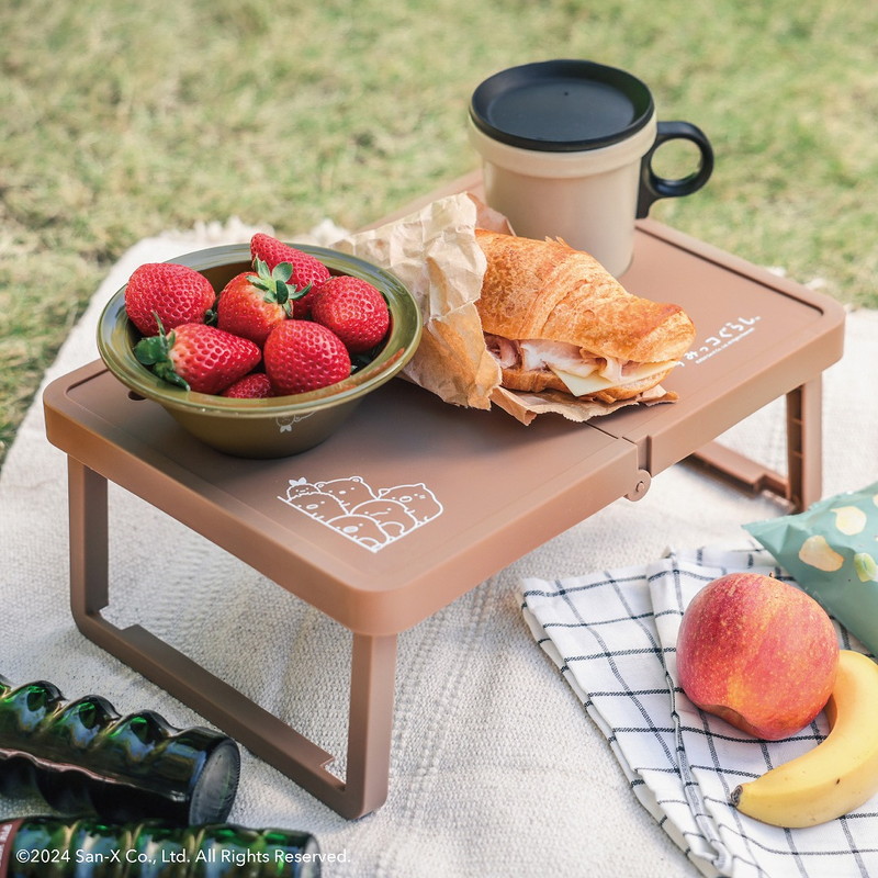 日本雜誌_mook_すみっコぐらし 折りたたみミニテーブル BOOK BROWN ver.