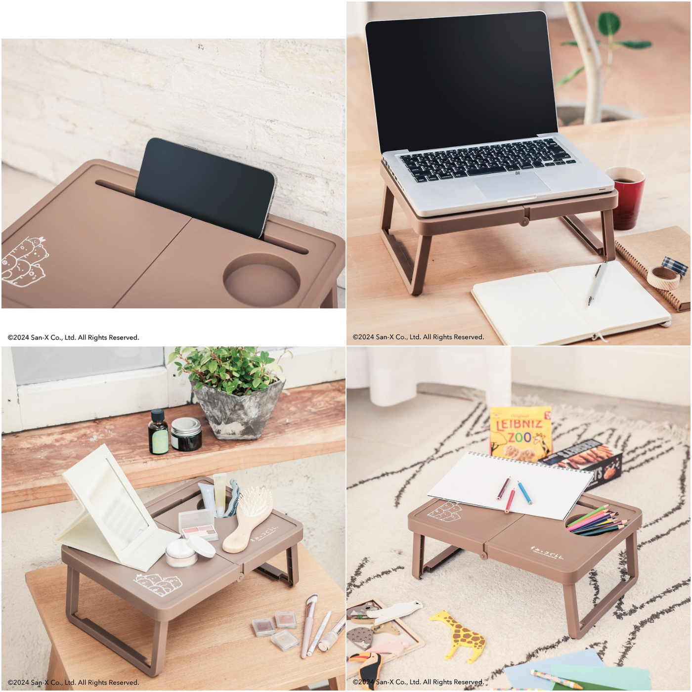 日本雜誌_mook_すみっコぐらし 折りたたみミニテーブル BOOK BROWN ver.