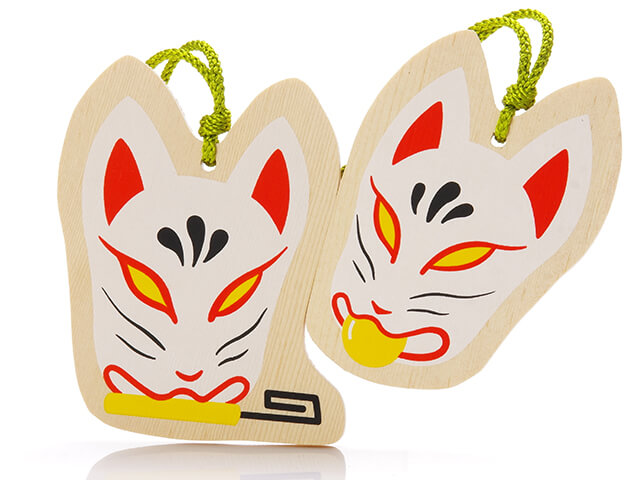 福德神社_夫婦神狐繪馬