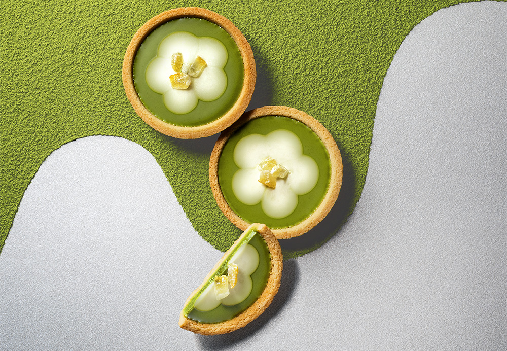 柚子抹茶拿鐵塔