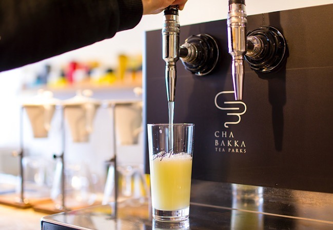 鮮釀啤酒設備沖泡日本茶