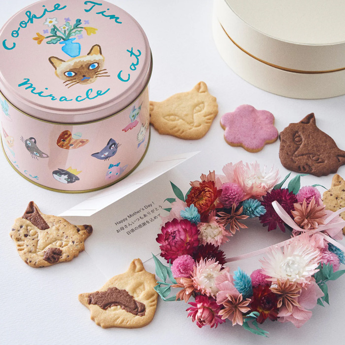 母の日フラワーリースセット