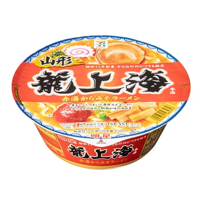 7-11 ริวเซี่ยงไฮ้ฮอนเต็น ราเม็งมิโซะเผ็ดอาคายุ