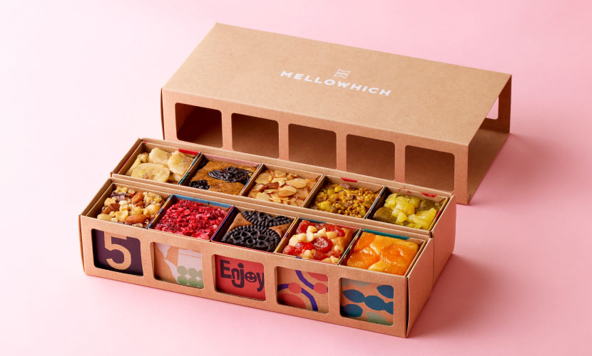 MELLOWHICH_多種類的外包裝組合