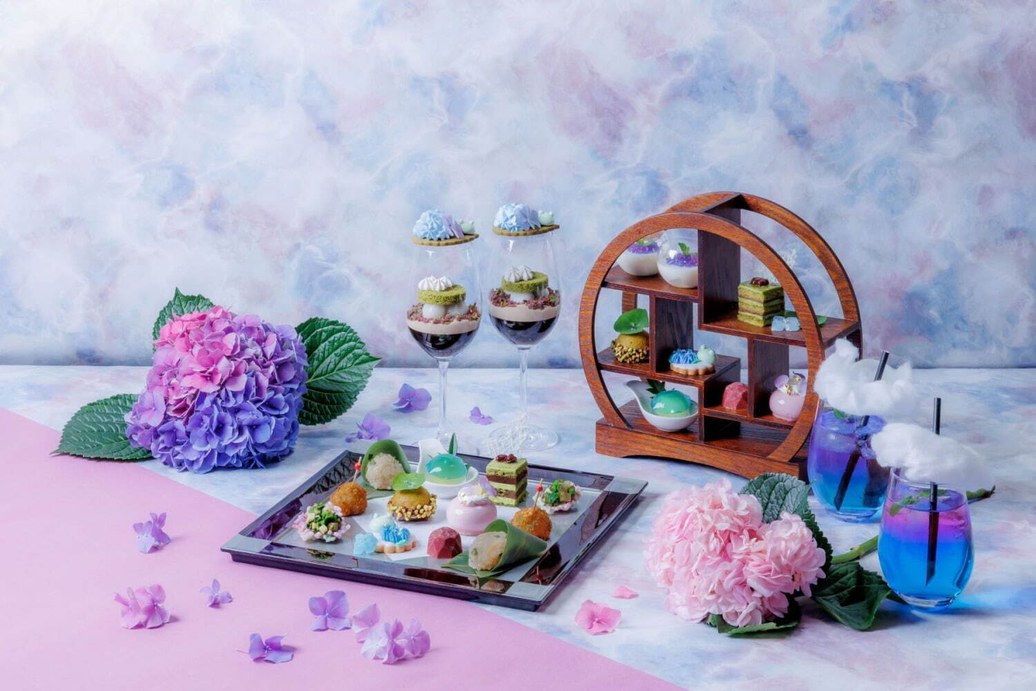 2024年5月_美麗甜點_Art Grace Wedding Hills_繡球花下午茶