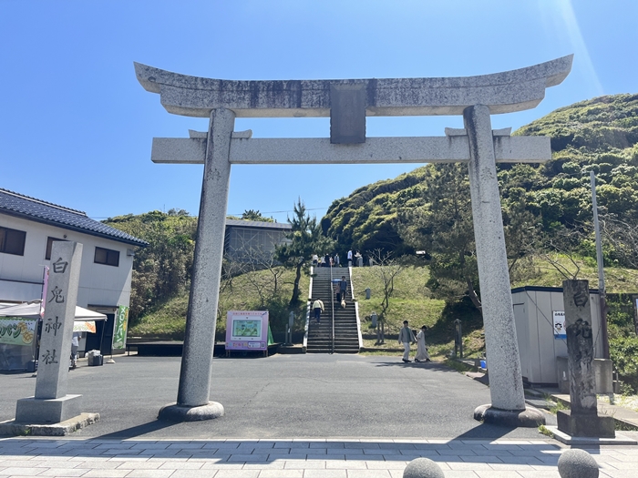 白兔海岸＆白兔神社