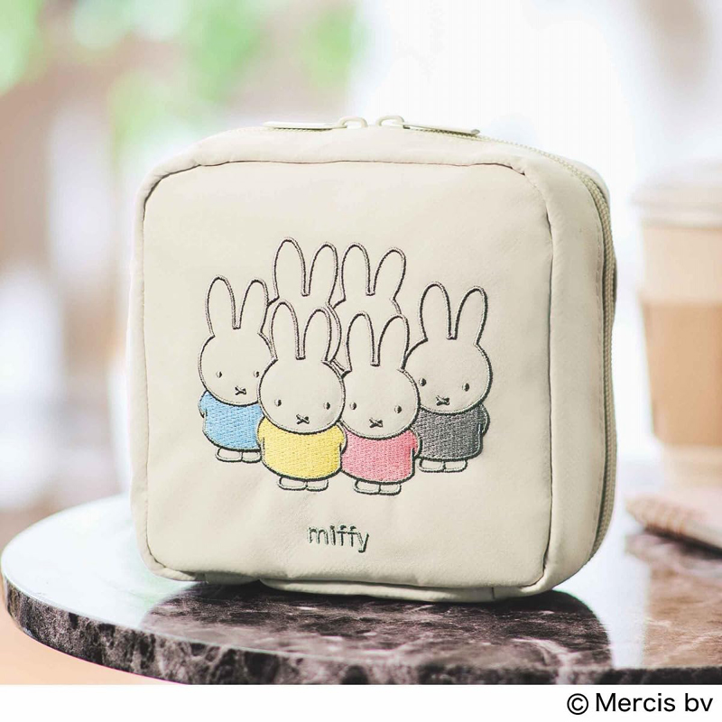 米飛兔刺繡收納包