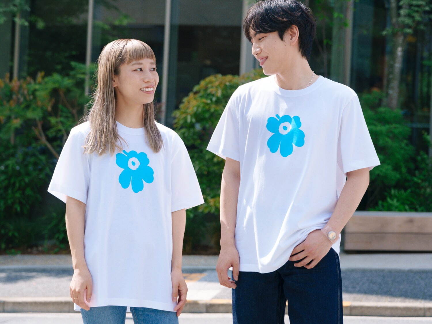BLUE BOTTLE COFFEE_Marimekko_Unikko_T-Shirt