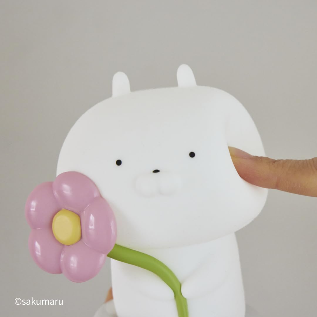 軟萌的兔丸夜燈