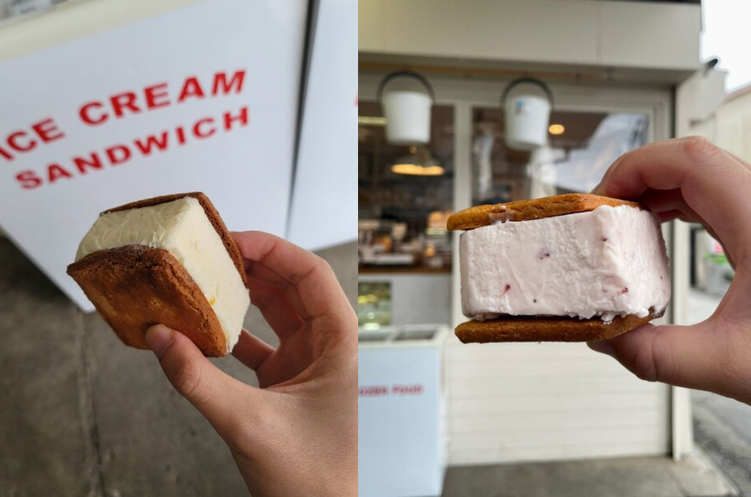 アイスクッキーサンド