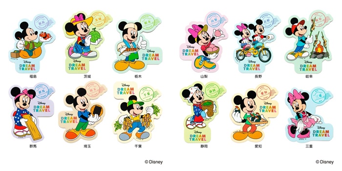 迪士尼角色貼紙