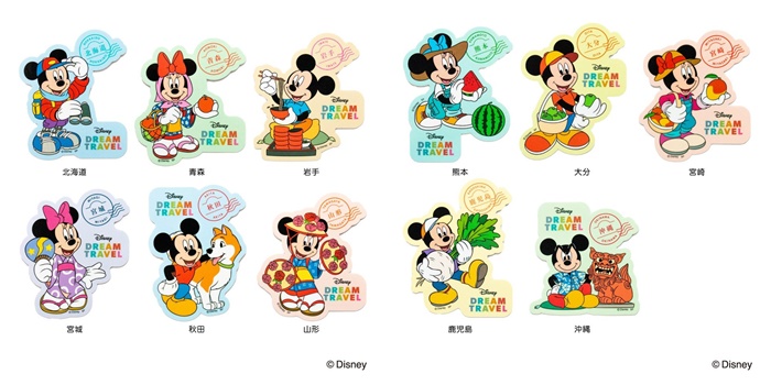 迪士尼角色貼紙
