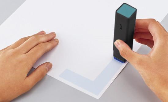 KOKUYO GLOO 方形口紅膠消色型 黑色