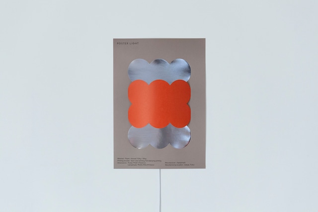 POSTER LIGHT_由印刷公司開發的商品_mirror illume