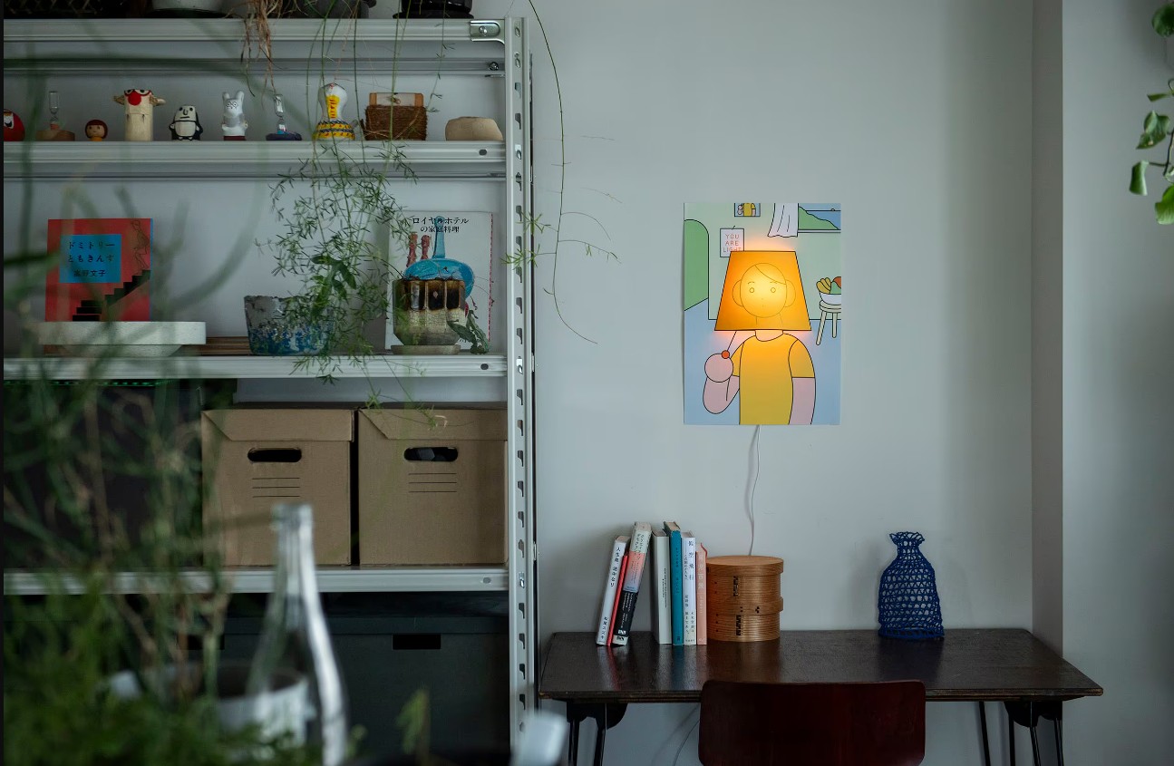 POSTER LIGHT_由印刷公司開發的商品_you are light