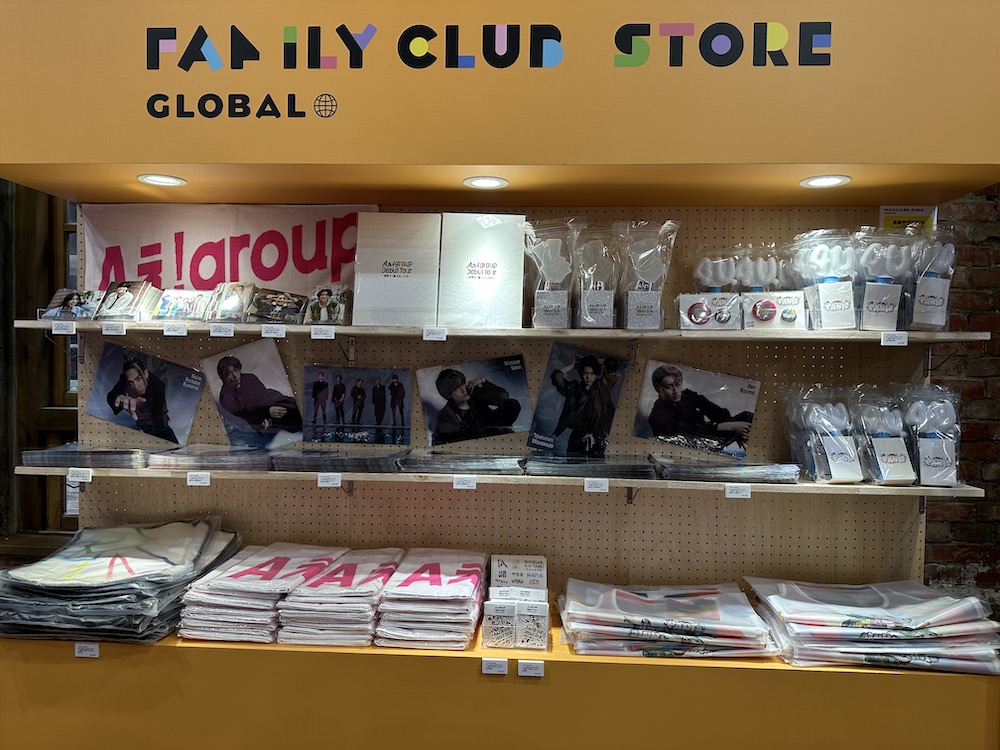 「FAMILY CLUB.STORE GLOBAL」台北快閃店_週邊