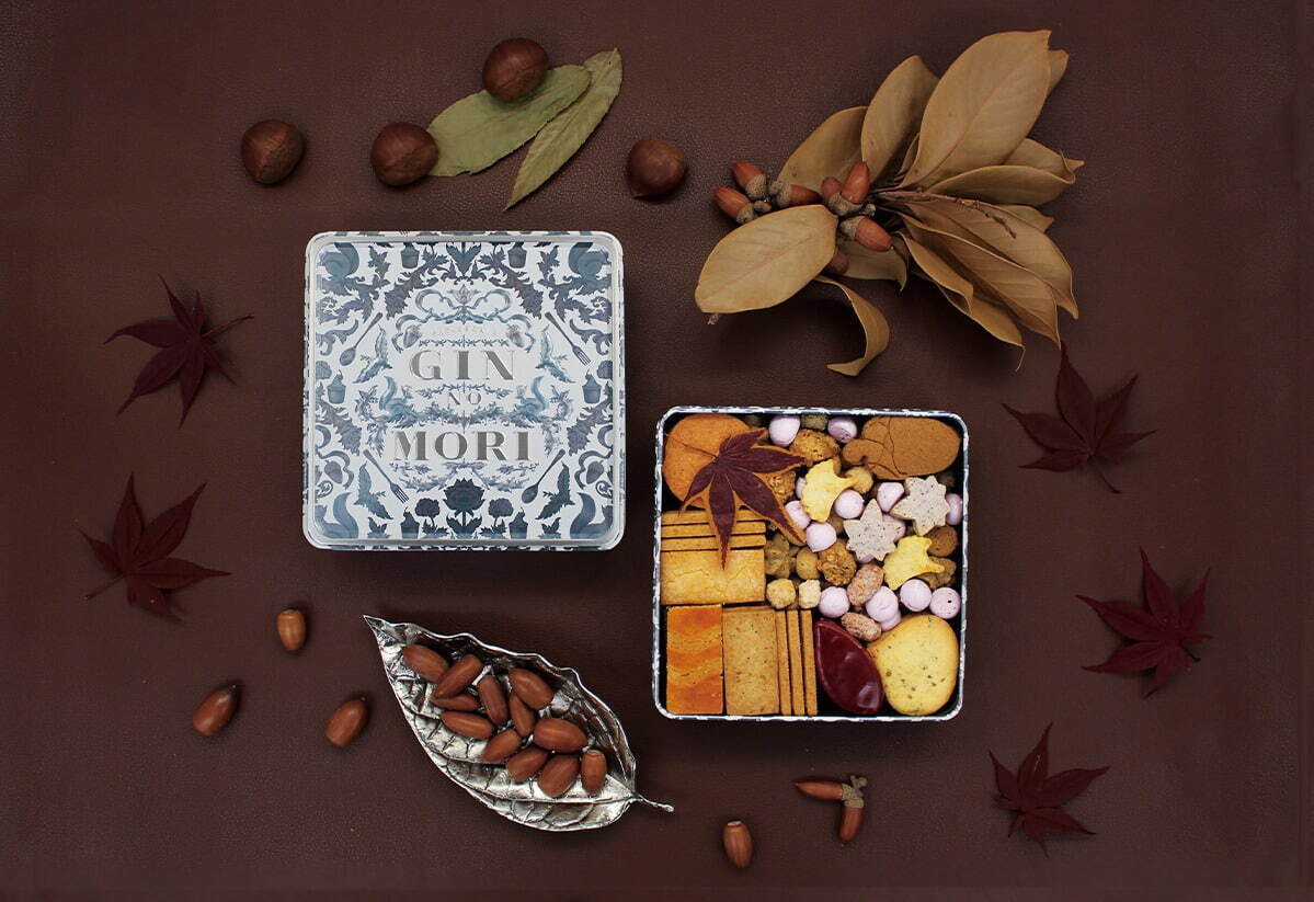 PATEISSERIE GIN NO MORI_森林的祝福秋季餅乾盒