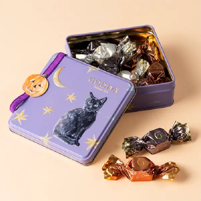 GODIVA「黑貓鐵盒」