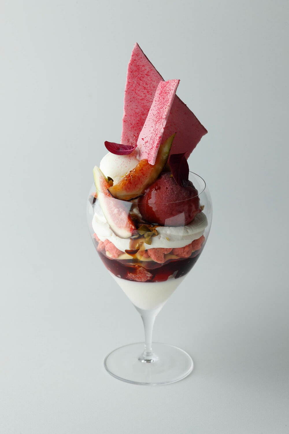 2024年9月_美麗甜點_EMPORIO ARMANI CAFFE_無花果覆盆子紅酒聖代