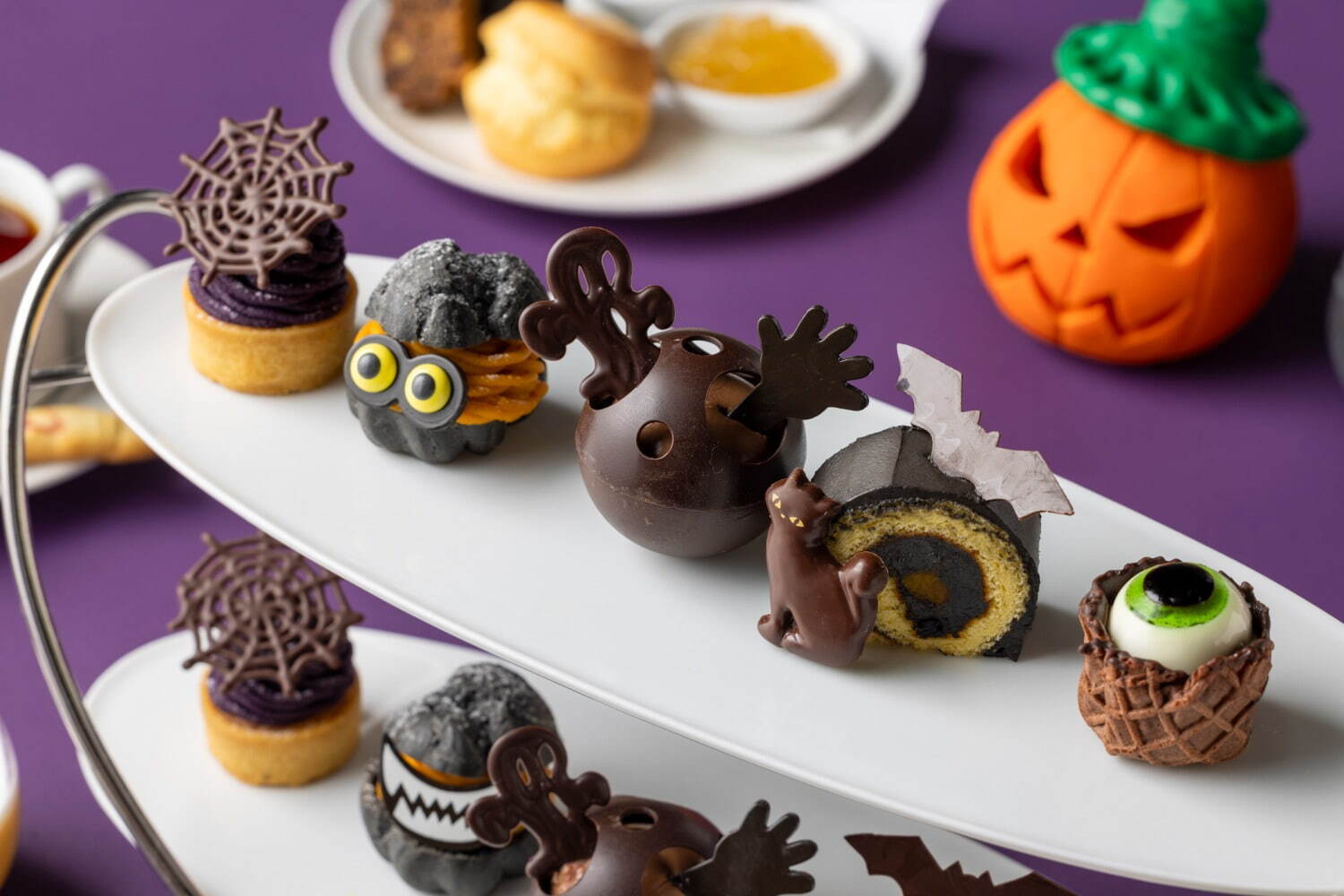 2024年9月_美麗甜點_東京君悅酒店_萬聖節黑色下午茶