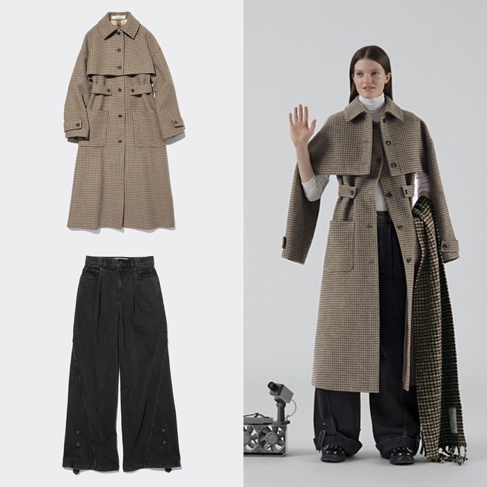 女裝兩件式大衣