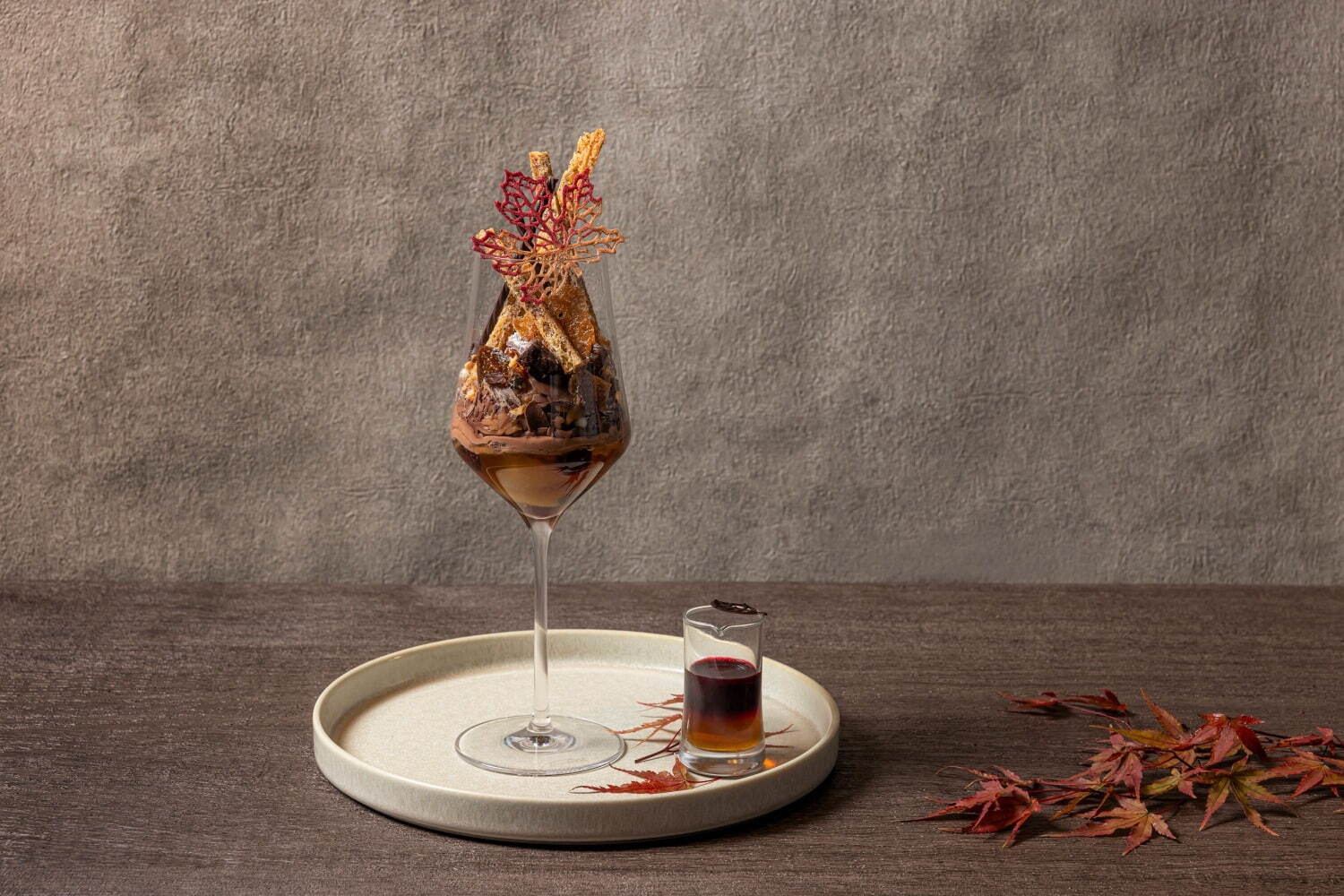 2024年10月_美麗甜點_The Prince Gallery 東京紀尾井町_秋葉聖代_Autumn Leaves Parfait