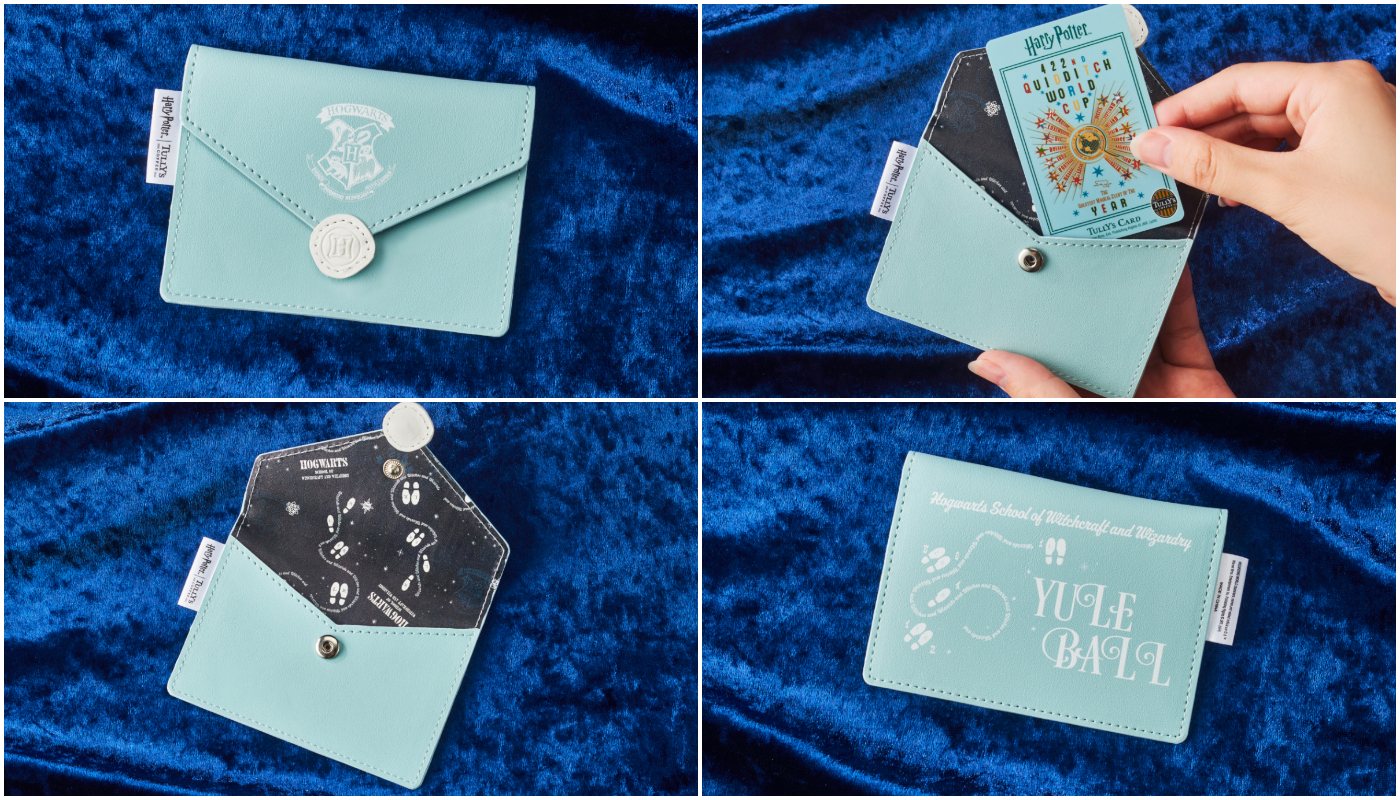 tully's coffee_harry potter_ユールボール　カードケース_聖誕舞會 卡片匣