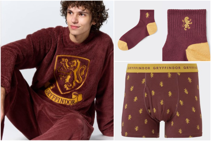 gu_harry potter_哈利波特_葛來分多_GRYFFINDOR_睡衣_襪子_男用內褲