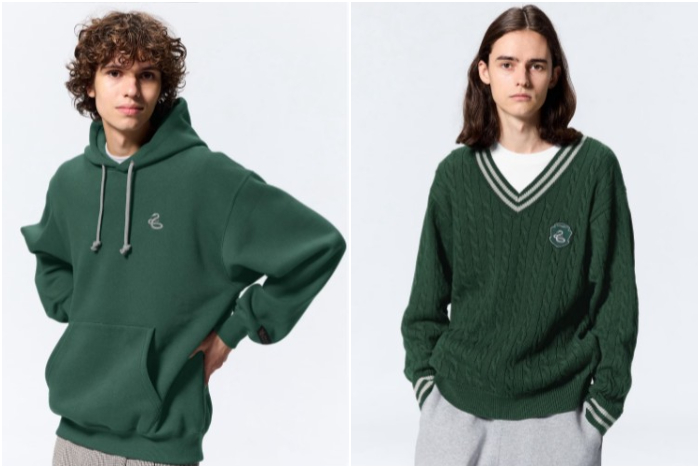 gu_harry potter_哈利波特_史萊哲林_SLYTHERIN_帽T_毛衣