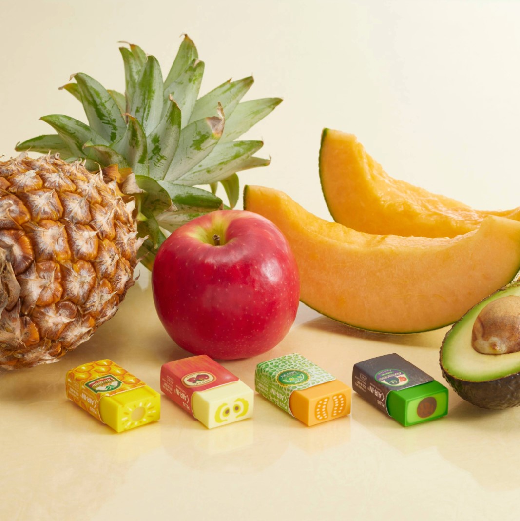 PLUS AIR-IN水果橡皮擦第二彈