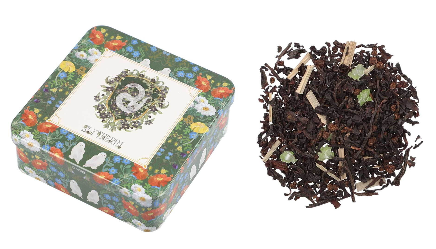 Harry Potter LUPICIA 紅茶罐_ハリー・ポッター ルピシア紅茶缶_史萊哲林_SLYTHERIN